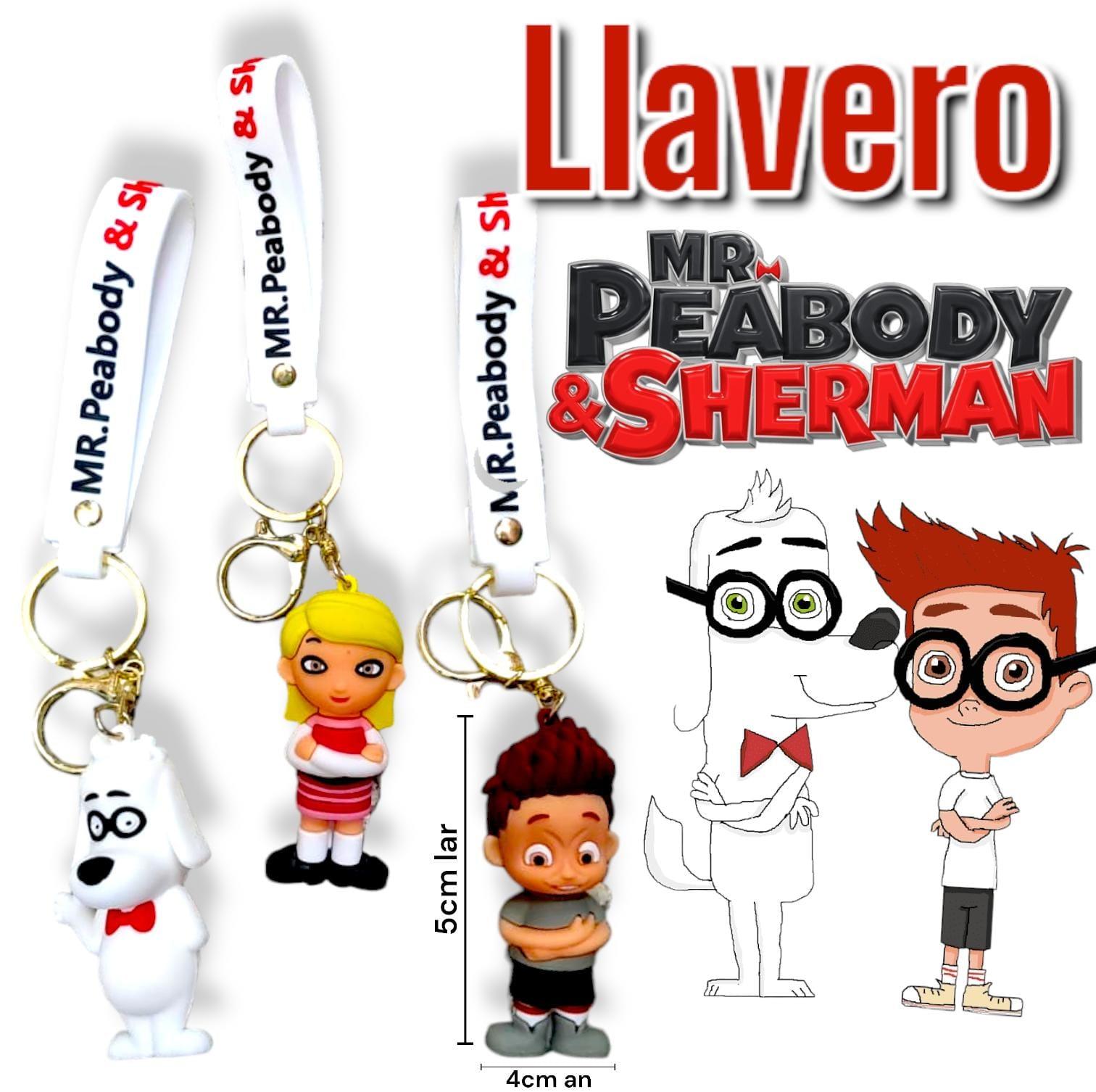 Llavero Premium MR PEABODY Y SHERMAN